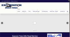Desktop Screenshot of exportationmultitires.com